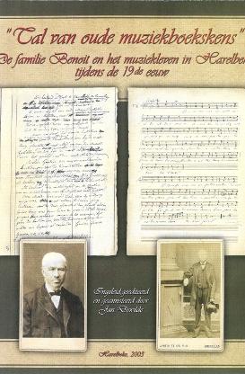 Tal van oude muziekboekskens